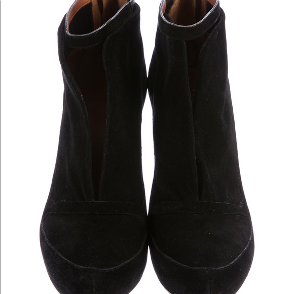 Givenchy Suede Platform Booties - Picture 3 of 5